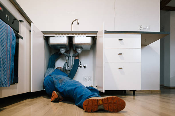 Professional Sewer Line Repair technician working in Cherry Valley, CA
